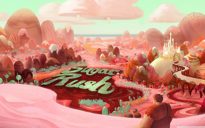 Wreck It Ralph Sugar Rush Game Ultra Arrière-plans Fond d'écran HD