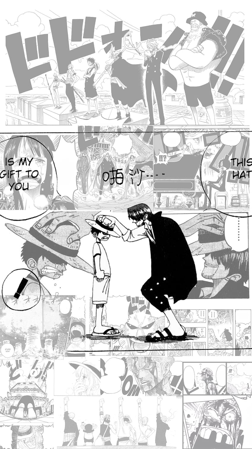 One Piece Manga 2020, panel mangi na iPhonie Tapeta na telefon HD