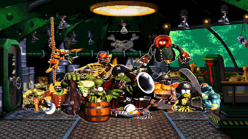 ♪) Donkey Kong Country 2: Diddy's Kong Quest HD wallpaper