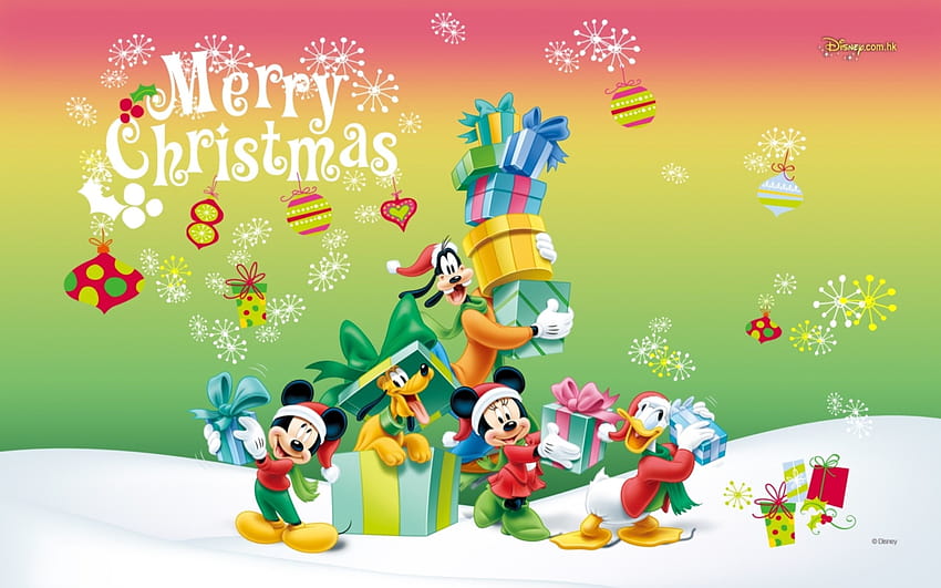 5 Animated Christmas for, disney christmas laptop HD wallpaper