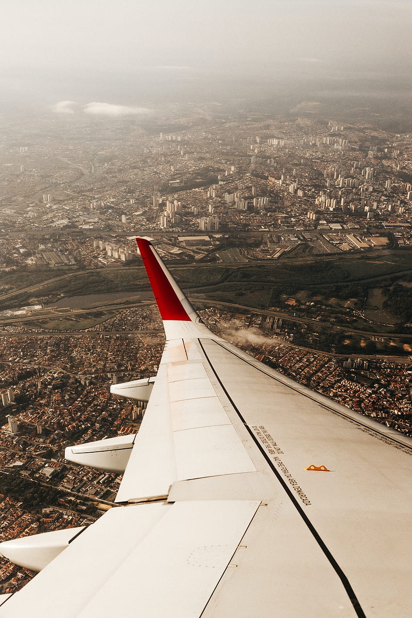 aerial of city – Airplane, latam HD phone wallpaper
