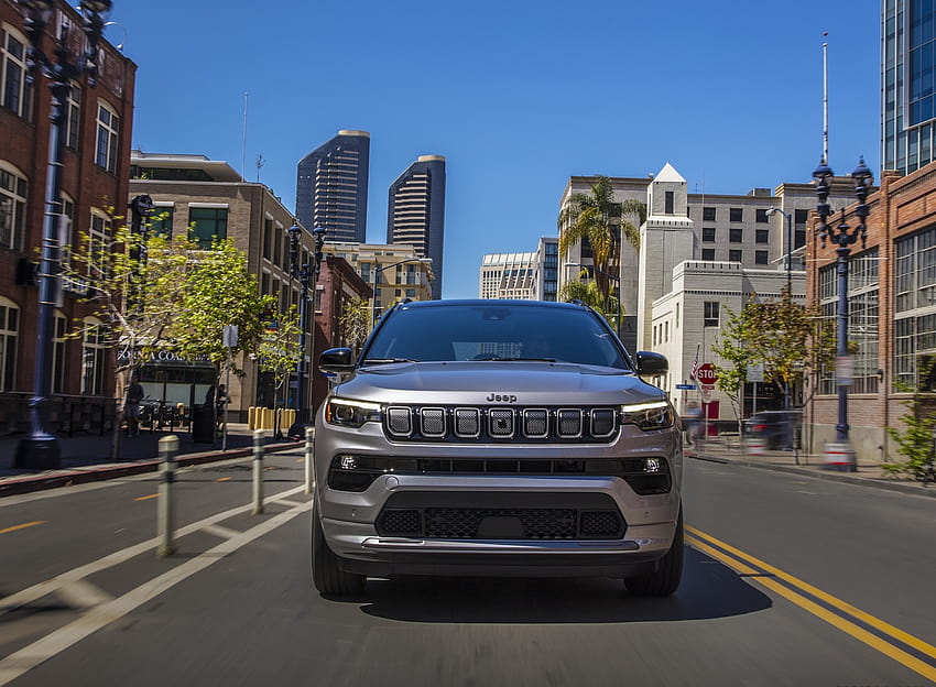 2022 Jeep Compass High Altitude Front HD тапет