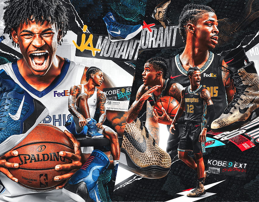 Ja Morant HD Wallpaper HD Sports 4K Wallpapers Images Photos and  Background  Wallpapers Den