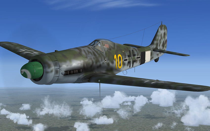 Focke Wulf Fw 190 D i Ta 152. Tapeta HD