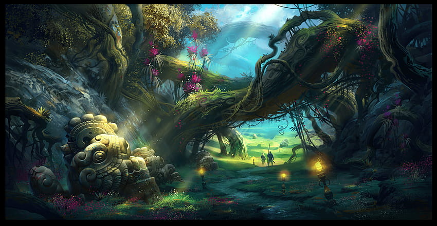 Bosque Mágico 2 fondo de pantalla