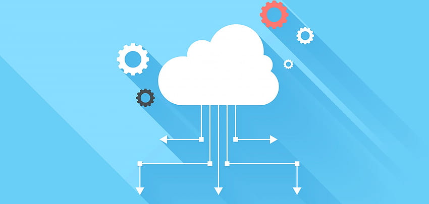 4 zalety hostingu w chmurze i jak z niego efektywnie korzystać, technologia chmury Tapeta HD