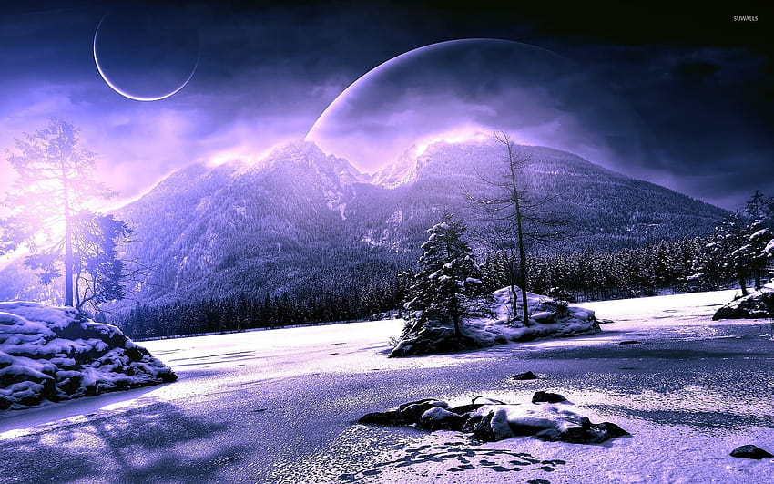 Winter Scenery Fantasy, Winter Fantasy HD Wallpaper | Pxfuel