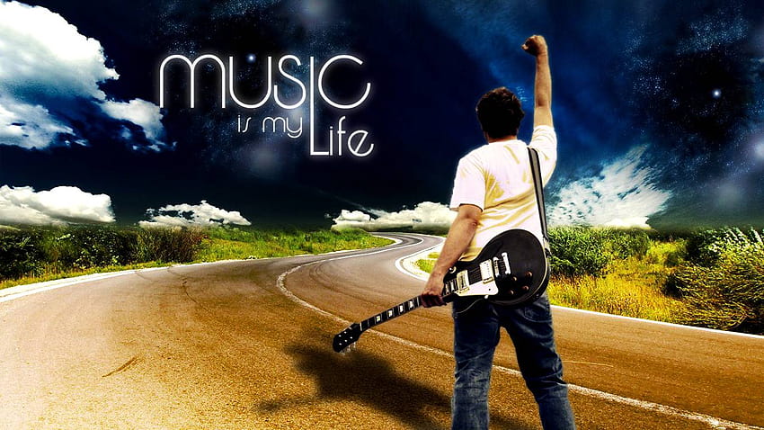 Music is my life, musik is my life HD wallpaper