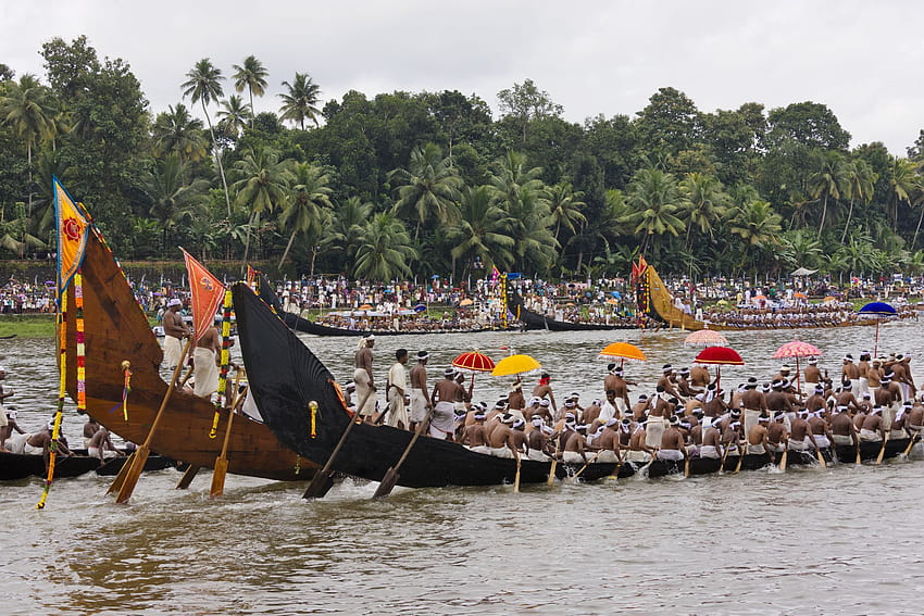 13 Colorful of Kerala's Onam Festival, фестивал в Керала HD тапет