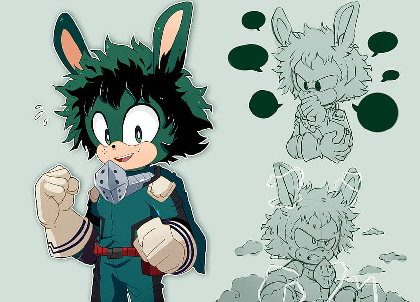 Deku The Rabbit By Hikariviny Hd Wallpaper 