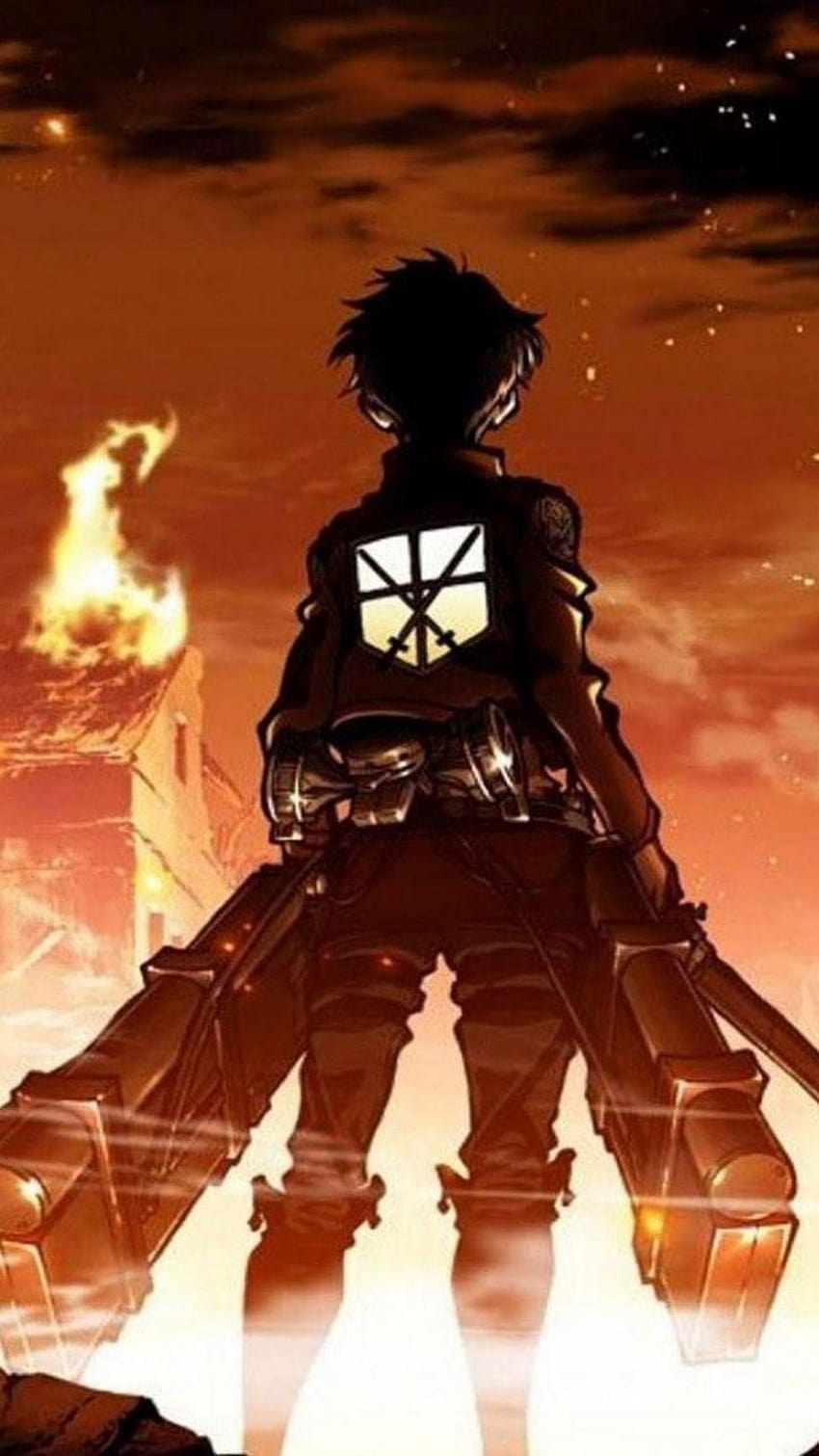 Eren Yeager for Android, eren yeager 2021 HD phone wallpaper