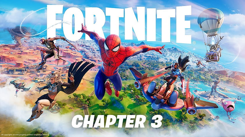 Fortnite's Chapter 3 Battle Pass includes a moon HD wallpaper