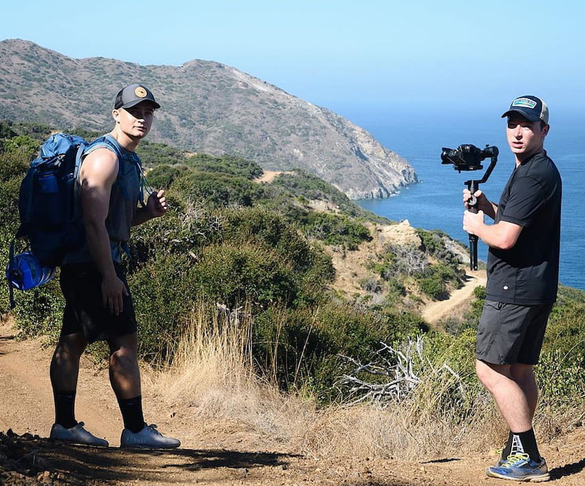 Trio of Friends Make Challenging Hike Across Catalina Island to Recreate the macOS Catalina HD wallpaper
