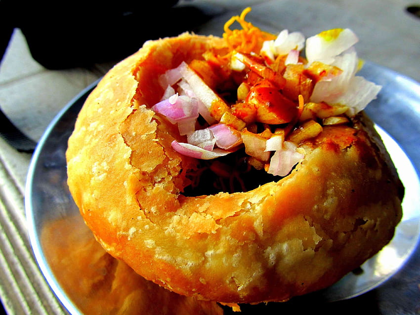 15 индийска улична храна HD тапет