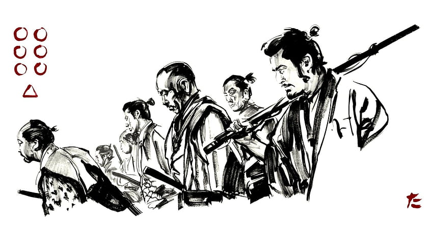 Seven Samurai, samurai 7 HD wallpaper