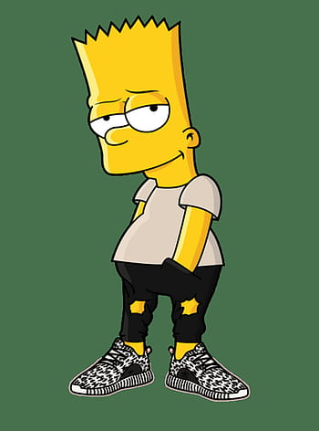 Gucci Clipart Bape - Supreme Wallpaper Bart Simpson, HD Png Download -  791x1027 (#236800) - PinPng