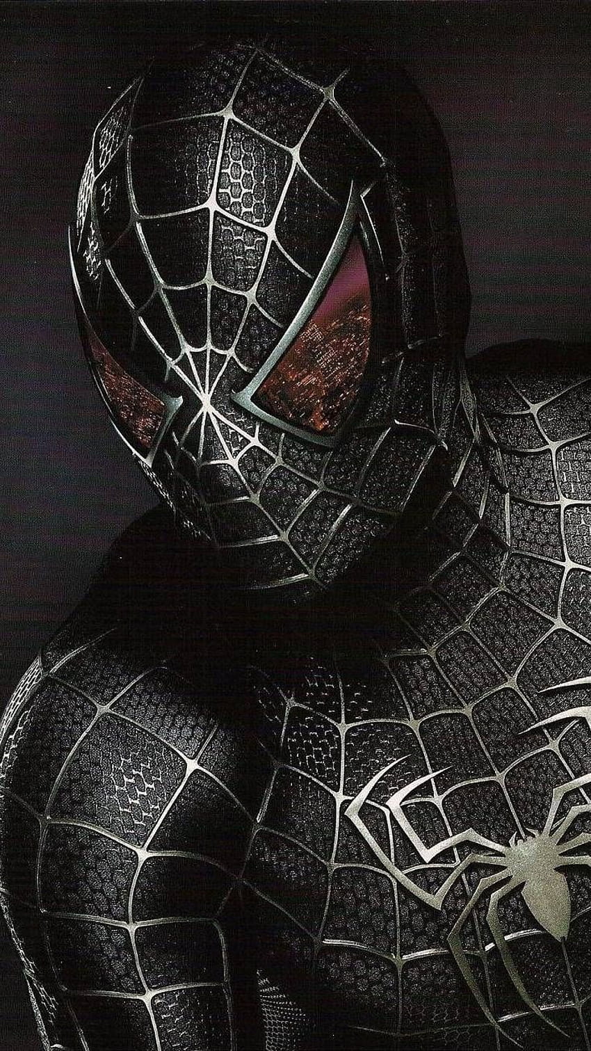 Black Spider Man Symbiotes IPhone, spider man black suite mobile HD phone wallpaper