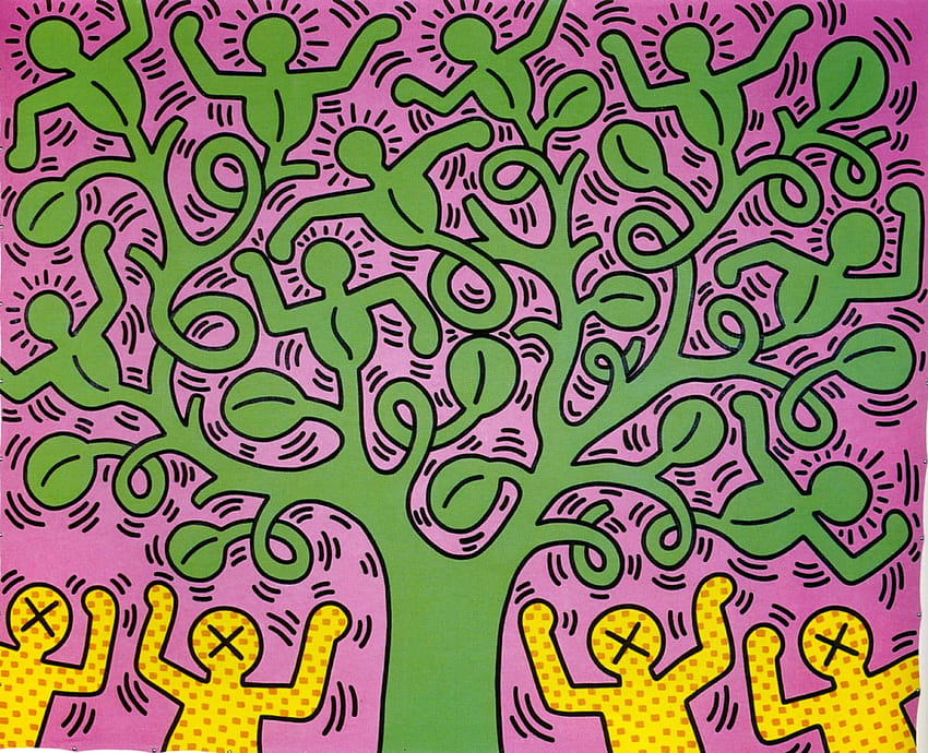 Keith Haring Tapeta HD