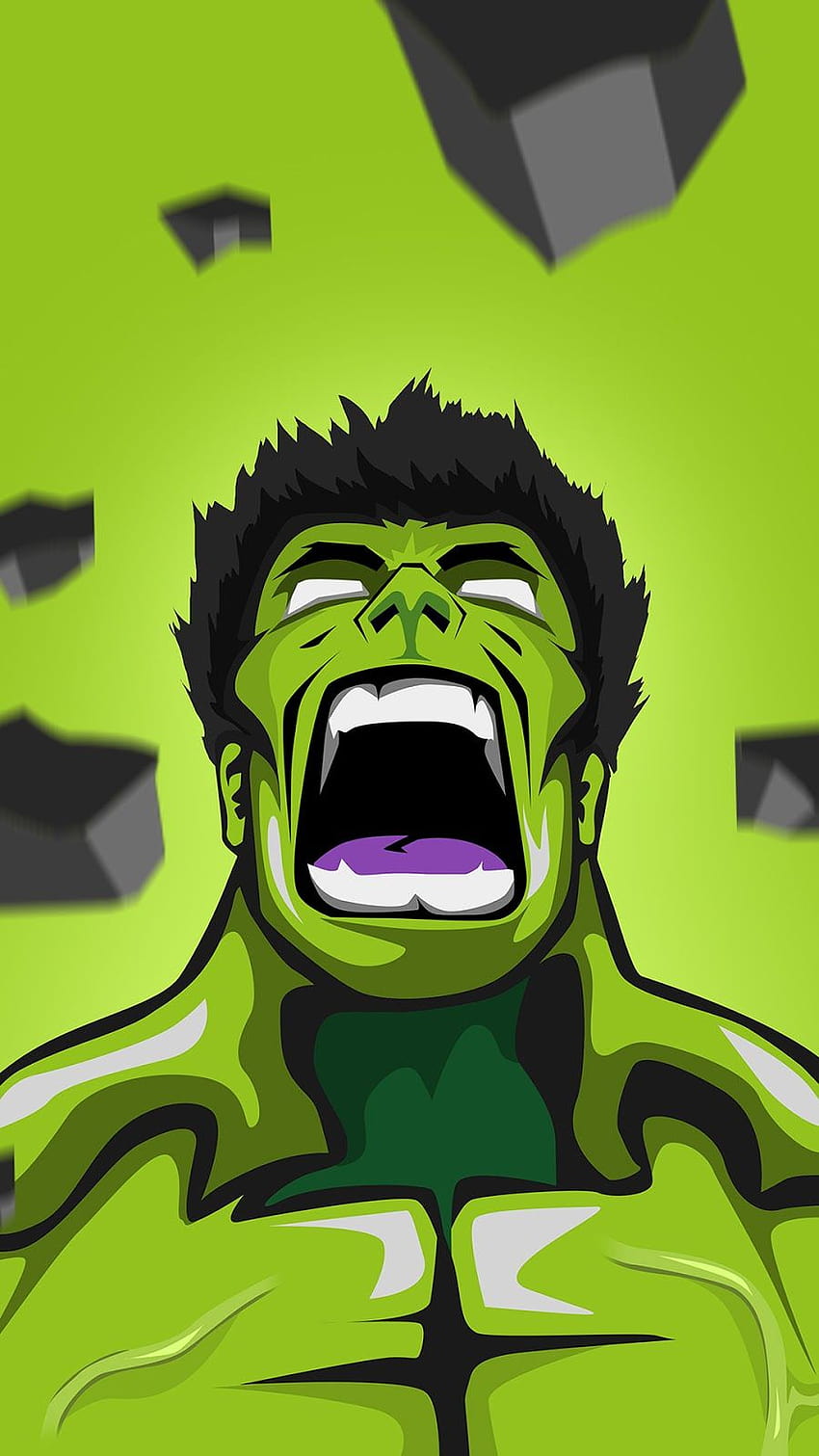 Vengador de Marvel, hulk amoled fondo de pantalla del teléfono
