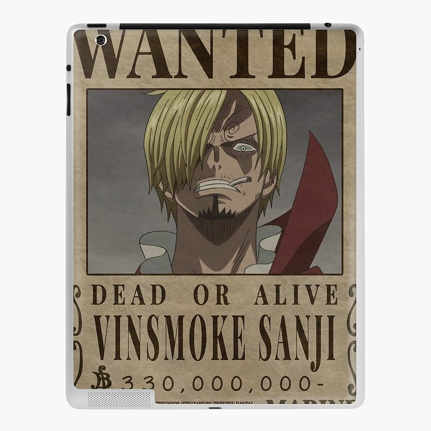 Pegatina Vinsmoke Sanji One Piece Wanted Poster De Onepiecewanted | My ...