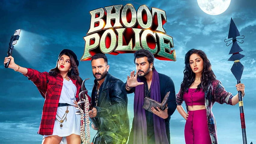 Başrollerini Saif Ali Khan, Arjun Kapoor, Yami Gautam, Jacqueline Fernandez'in oynadığı Bhoot Police' BU tarihte vizyona girecek, jacqueline fernandez bhoot polisi HD duvar kağıdı