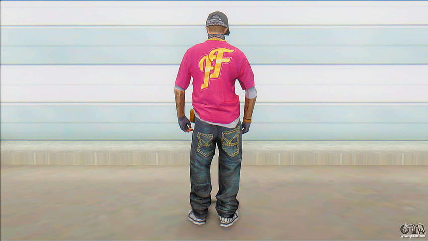 Hip Hop Fire Skin for GTA San Andreas HD wallpaper