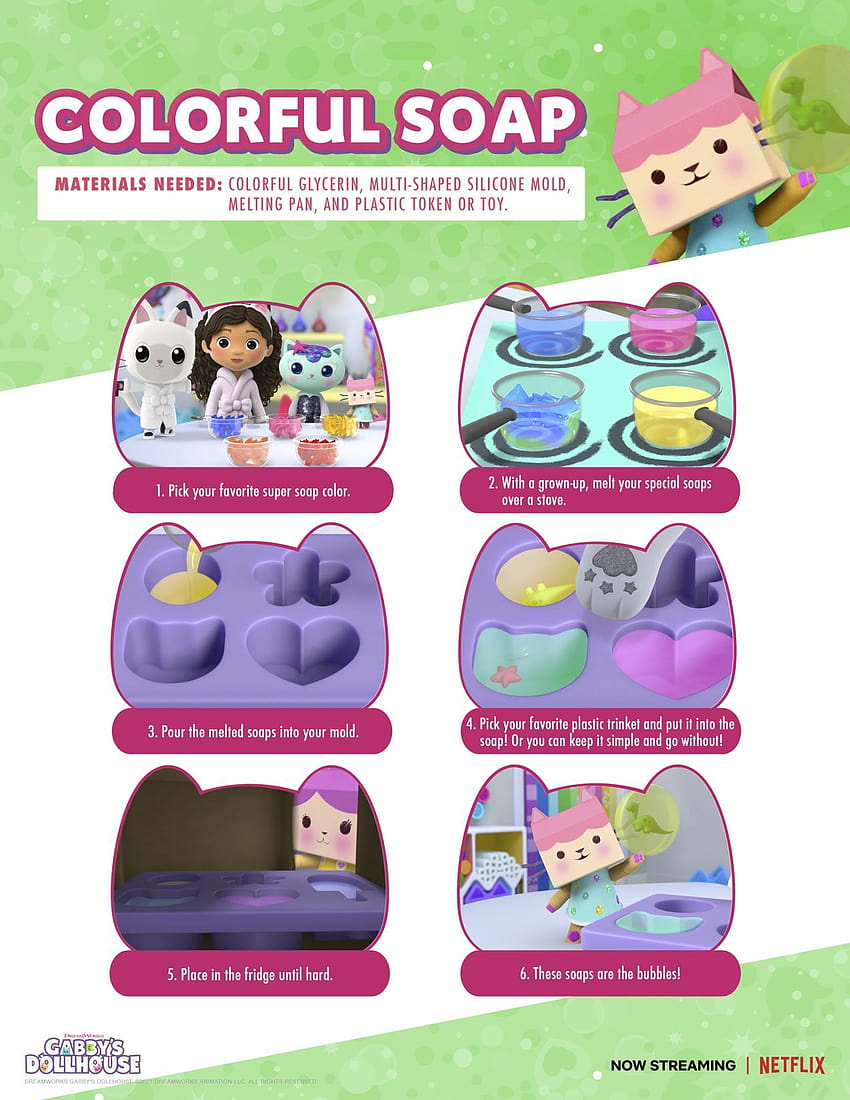 Colorful Soap, gabbys dollhouse HD phone wallpaper