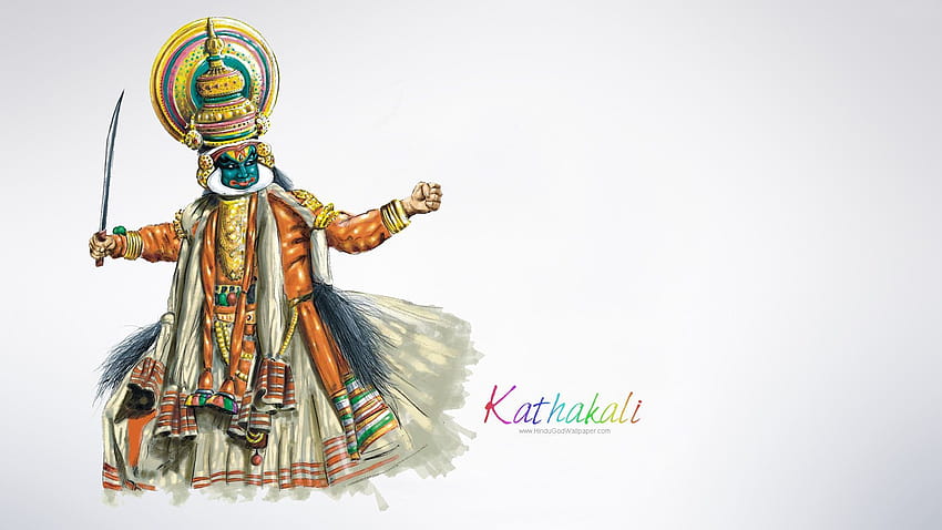 Kathakali fondo de pantalla