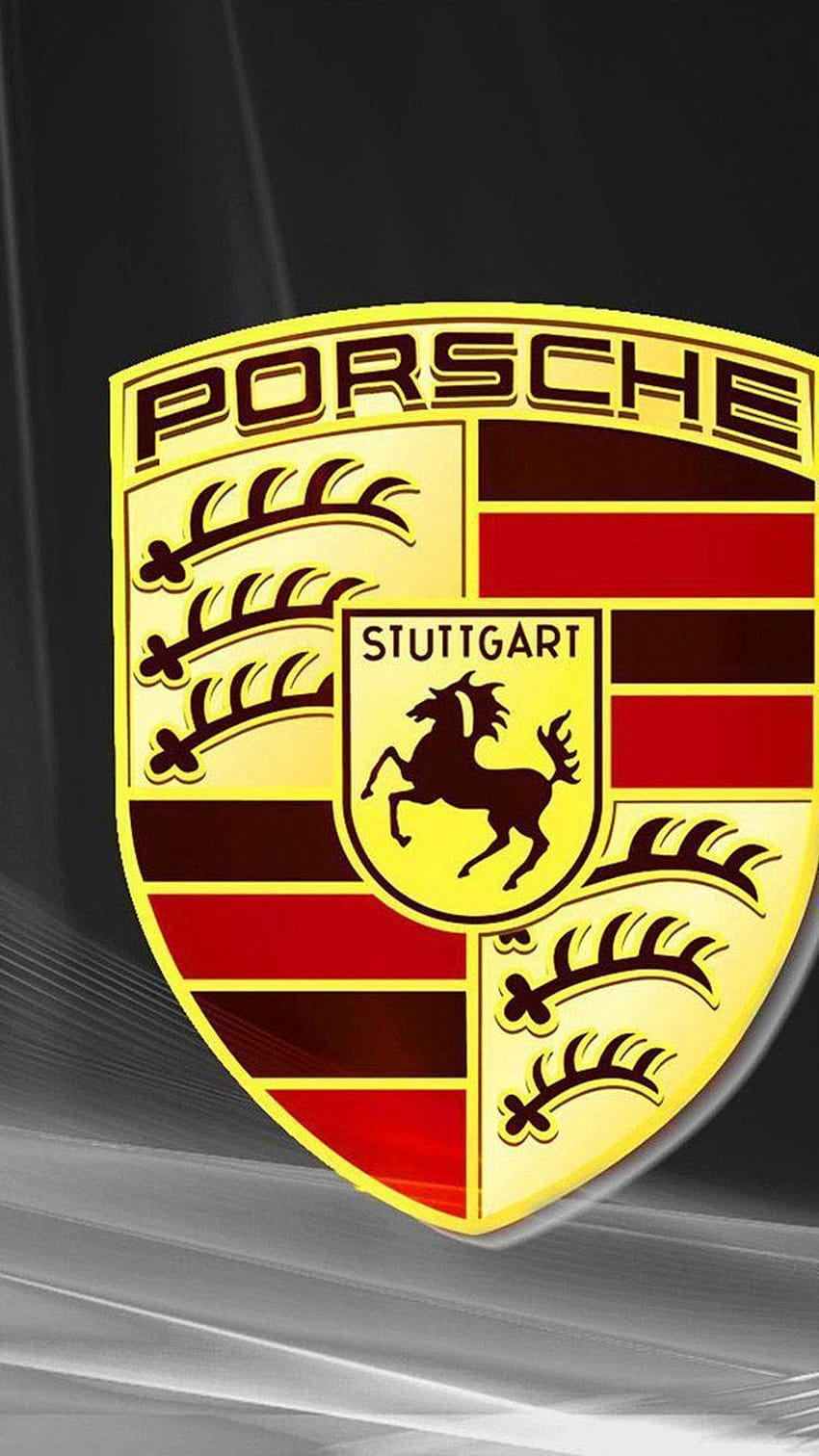 Porsche logosu iPhone 6 HD telefon duvar kağıdı