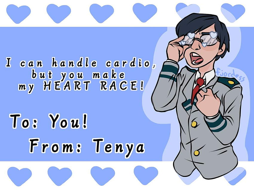 my hero academia valentines day todoroshi