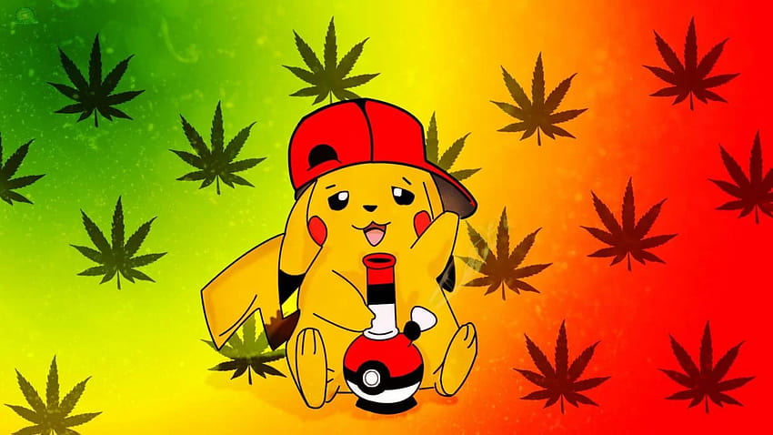 420 konopi indyjskich chwastów marihuany, chwastów anime Tapeta HD