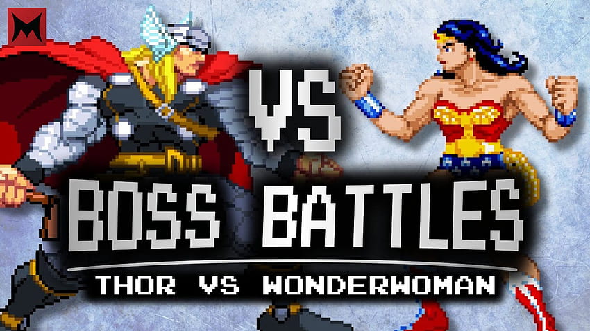 Wonder Woman Vs. Thor, thor vs wonder women HD wallpaper
