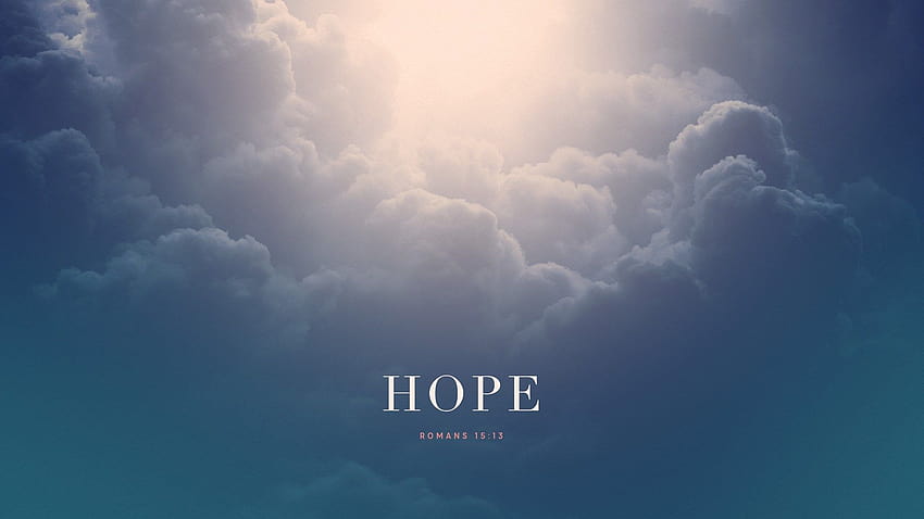 Środa: Nadzieja, nadzieja słowo Tapeta HD
