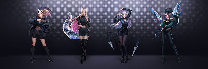 : K/DA, kda the baddest HD wallpaper