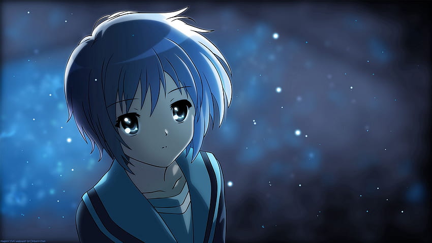 2048x1152 anime, girl, cute, lights, night ultrawide monitor backgrounds, ultrawide anime night HD wallpaper