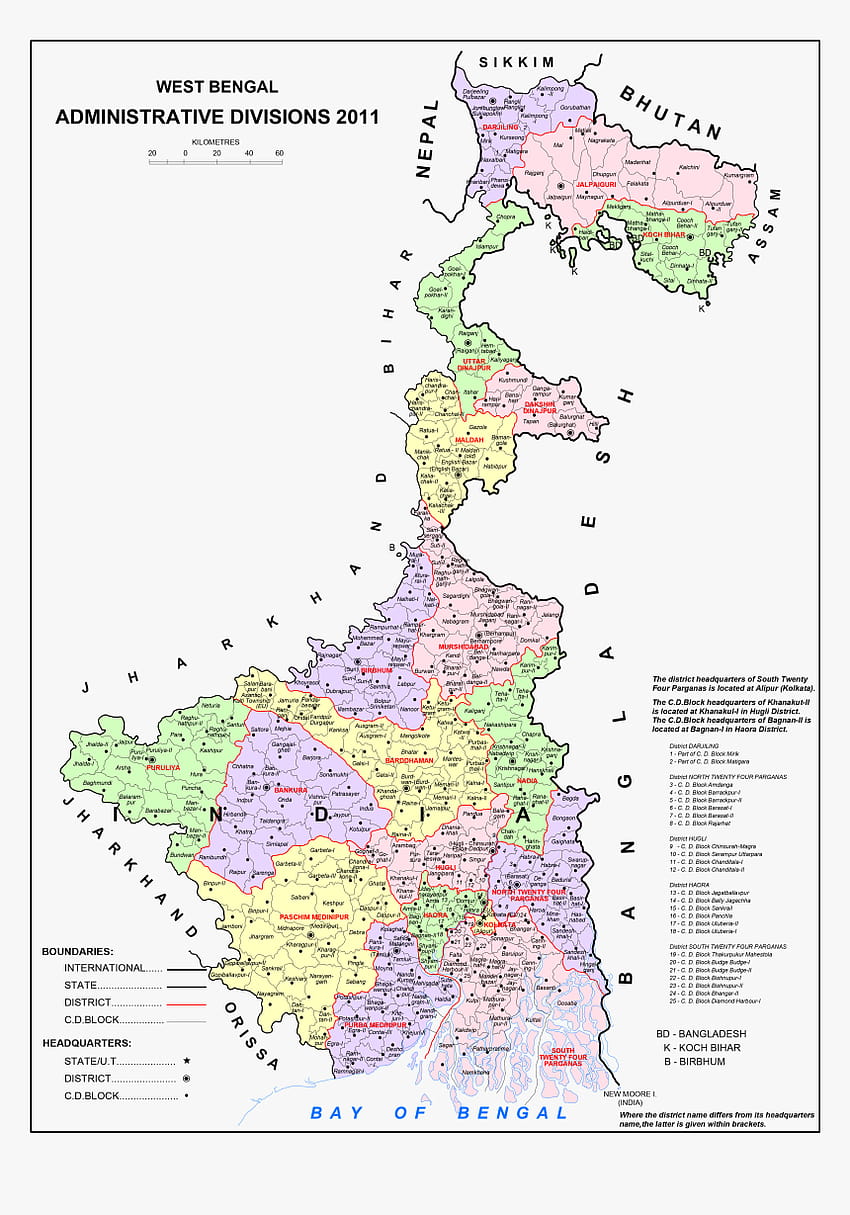 Mapa Bengalu Zachodniego, Png, Transparent Png, mapa Bengalu Zachodniego Tapeta na telefon HD