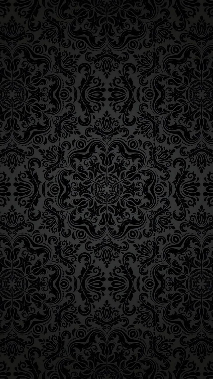 Deseniowy Czarny Brązowy projekt Sztuki wizualne iphone Tapeta na telefon HD