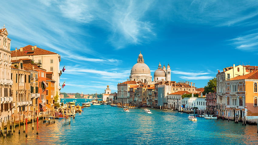 大運河, ヴェネツィア, イタリア, , 世界 高画質の壁紙