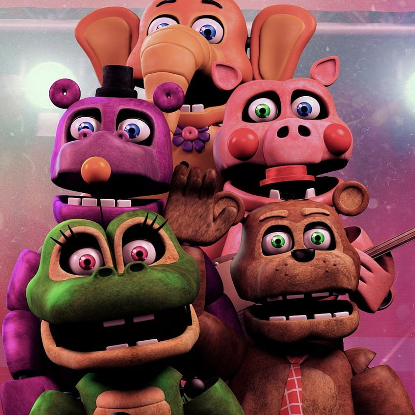 ArtStation - Freddy Fazbear's Pizza Animatronics