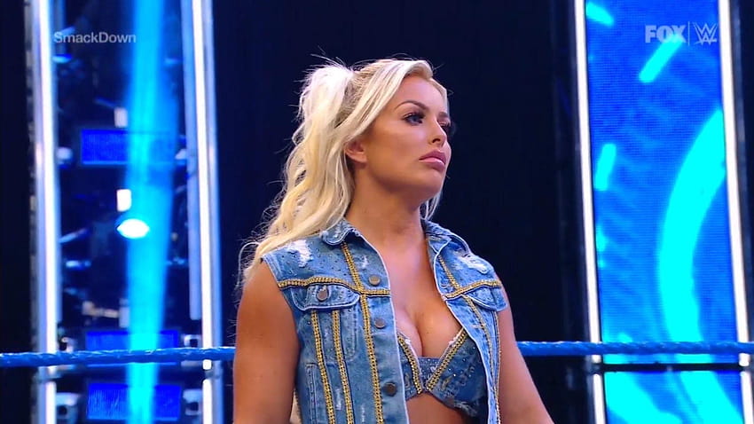 : Mandy Rose ตู้เสื้อผ้าทำงานผิดปกติใน WWE Smackdown วอลล์เปเปอร์ HD