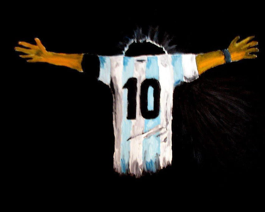 Diego Armando Maradona , Fútbol y fondo de pantalla