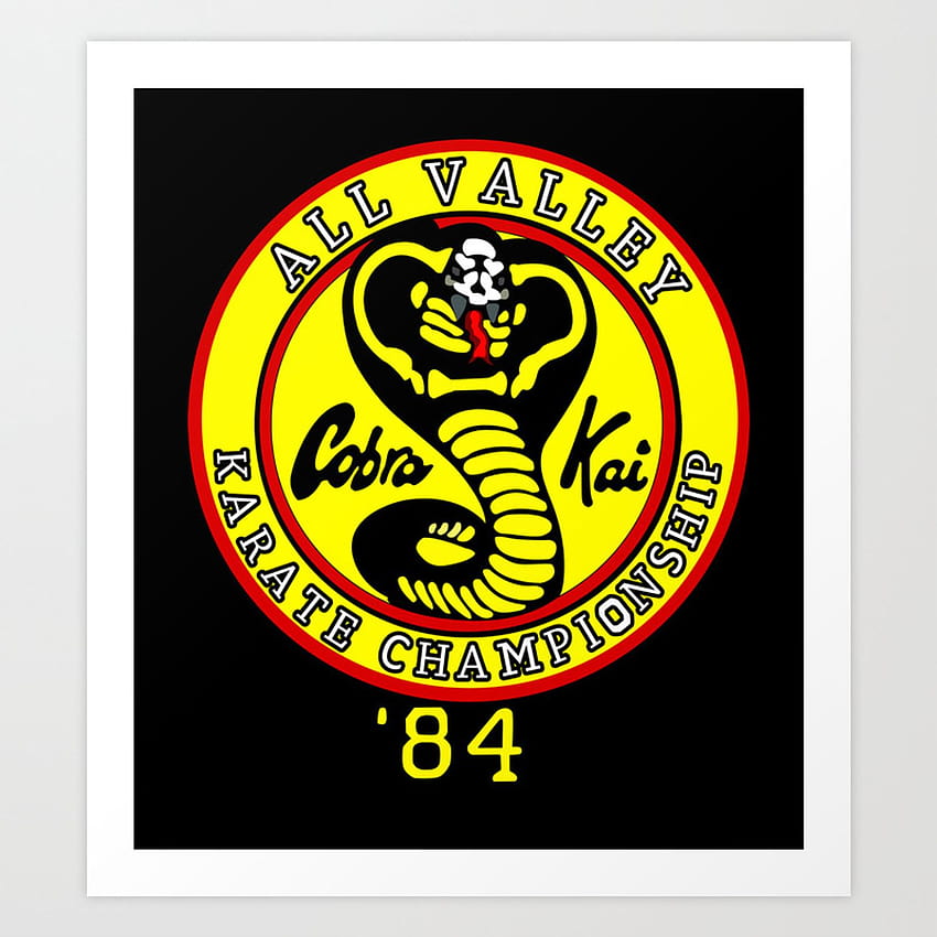 Cobra kai karate clan Art Print by digitalizedteam HD phone wallpaper ...