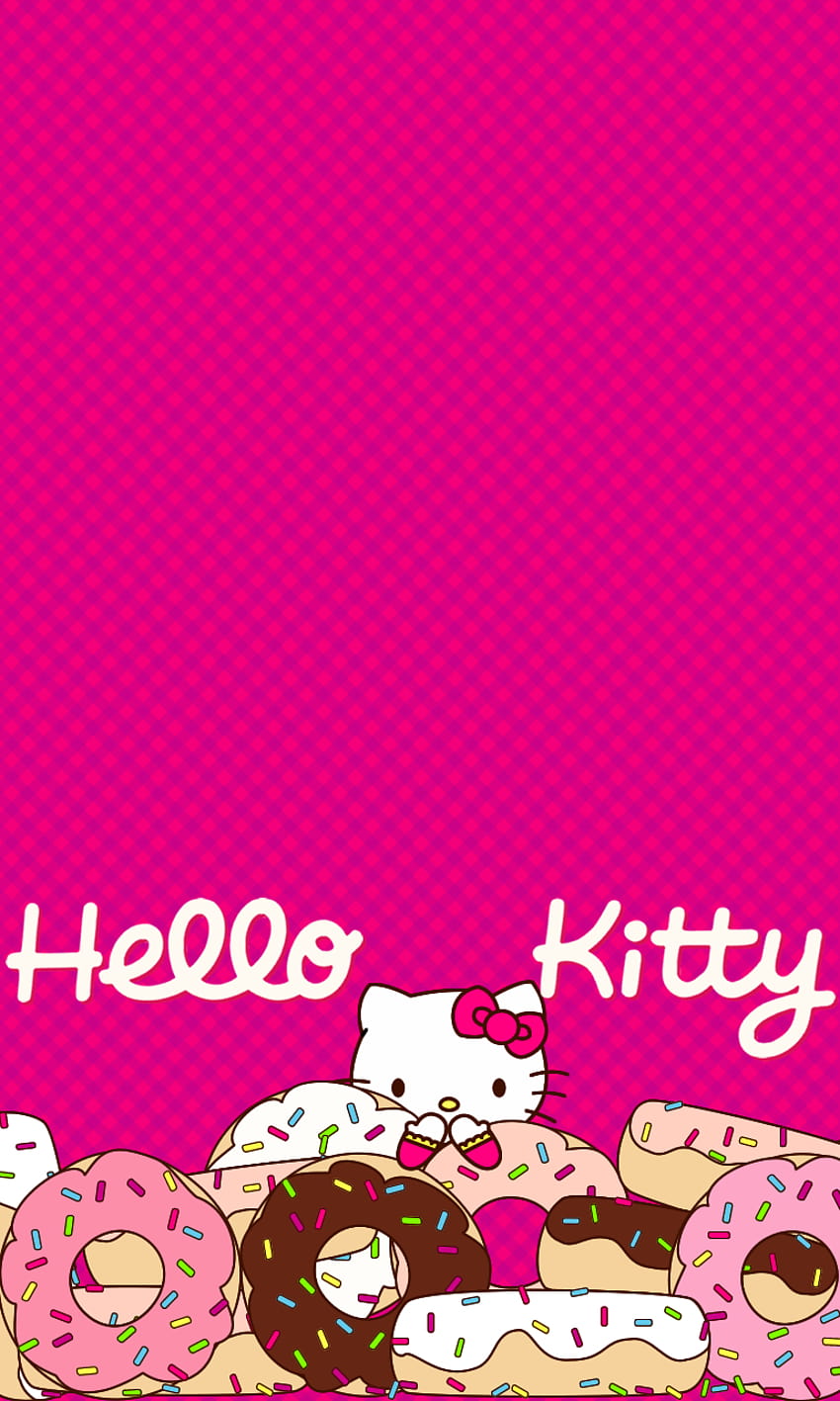 Hallo Kity, gepostet von Zoey Walker, kawaii hallo Kitty HD-Handy-Hintergrundbild