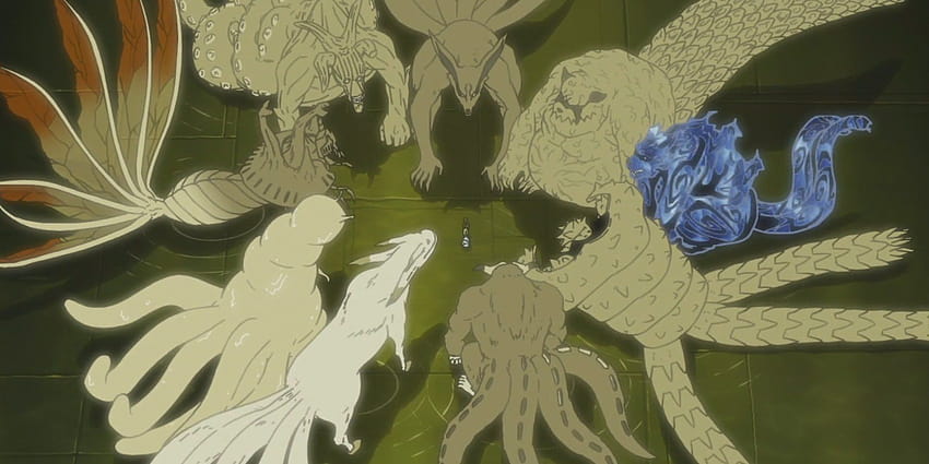 Hagoromo Otsutsuki Tailed Beasts HD wallpaper