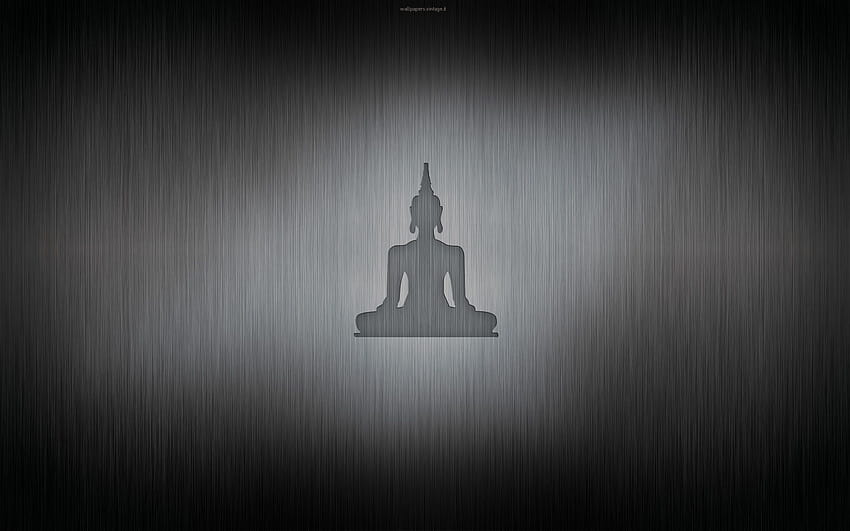 Пин на доске ~Canvas~pinterest, buddha black and white HD wallpaper