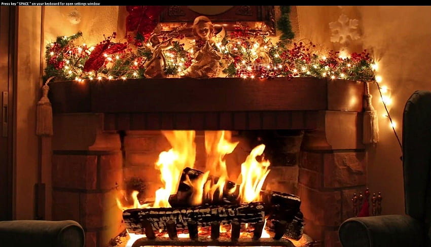 Fireplace For, christmas chimney HD wallpaper