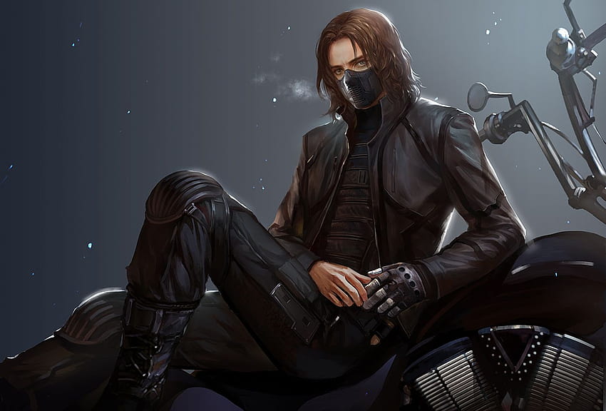 all male blue eyes boots brown hair bucky barnes captain america, captain america bucky barnes HD wallpaper
