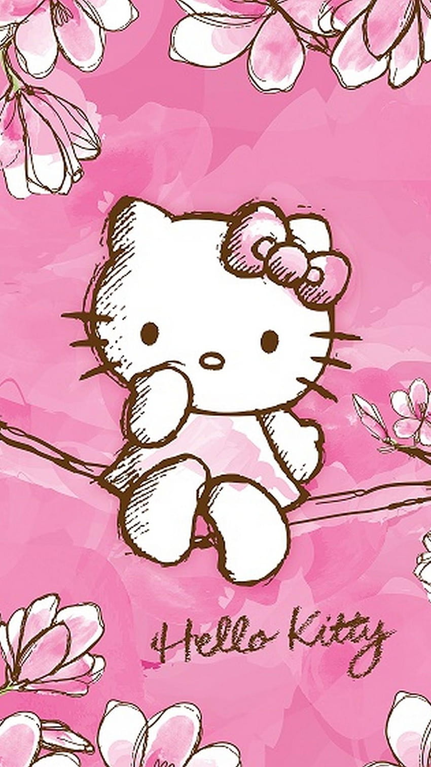 Hello Kitty 3d, gambar hello kitty Papel de parede de celular HD