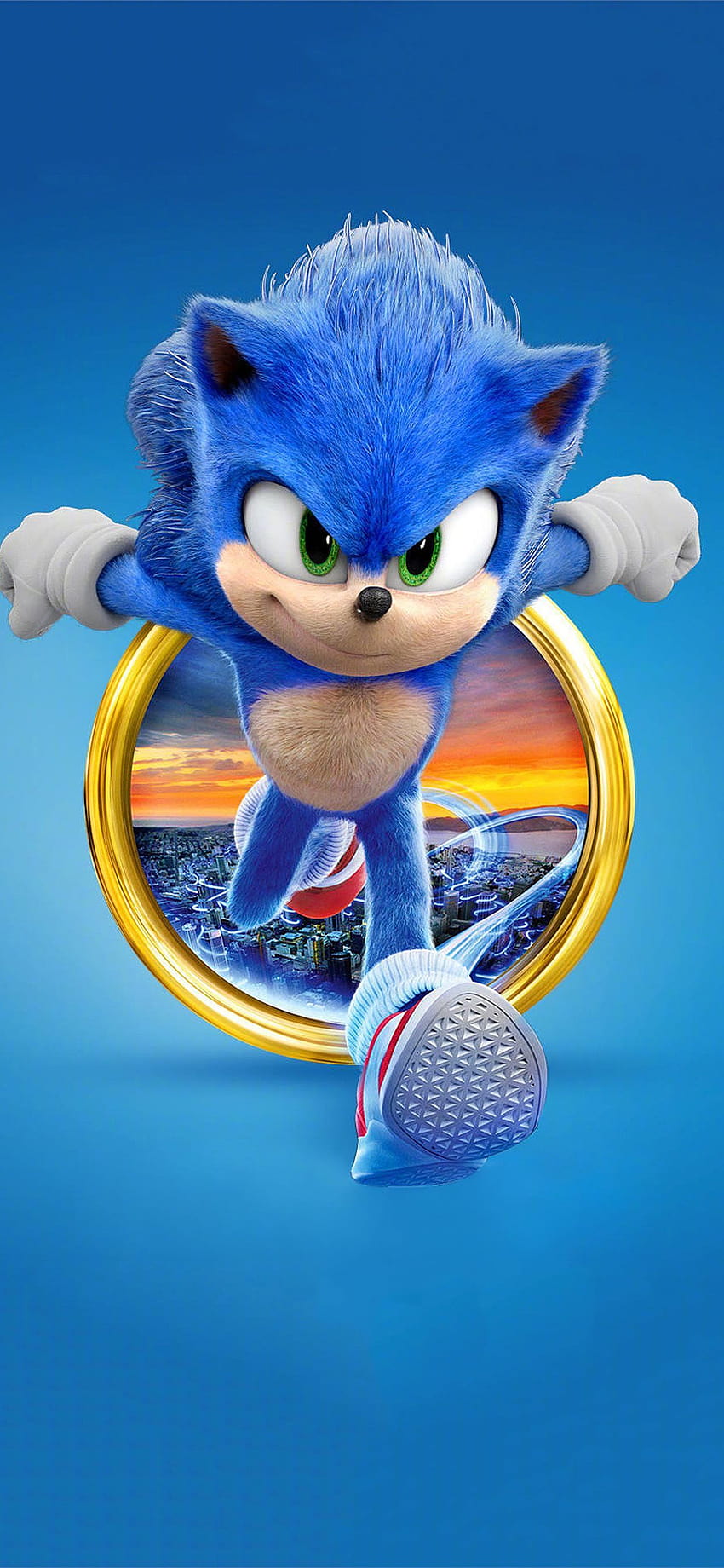 Sonic the Hedgehog 2020 iPhone X HD-Handy-Hintergrundbild