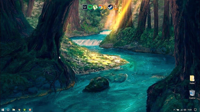 Customize PC, old trees swamp HD wallpaper